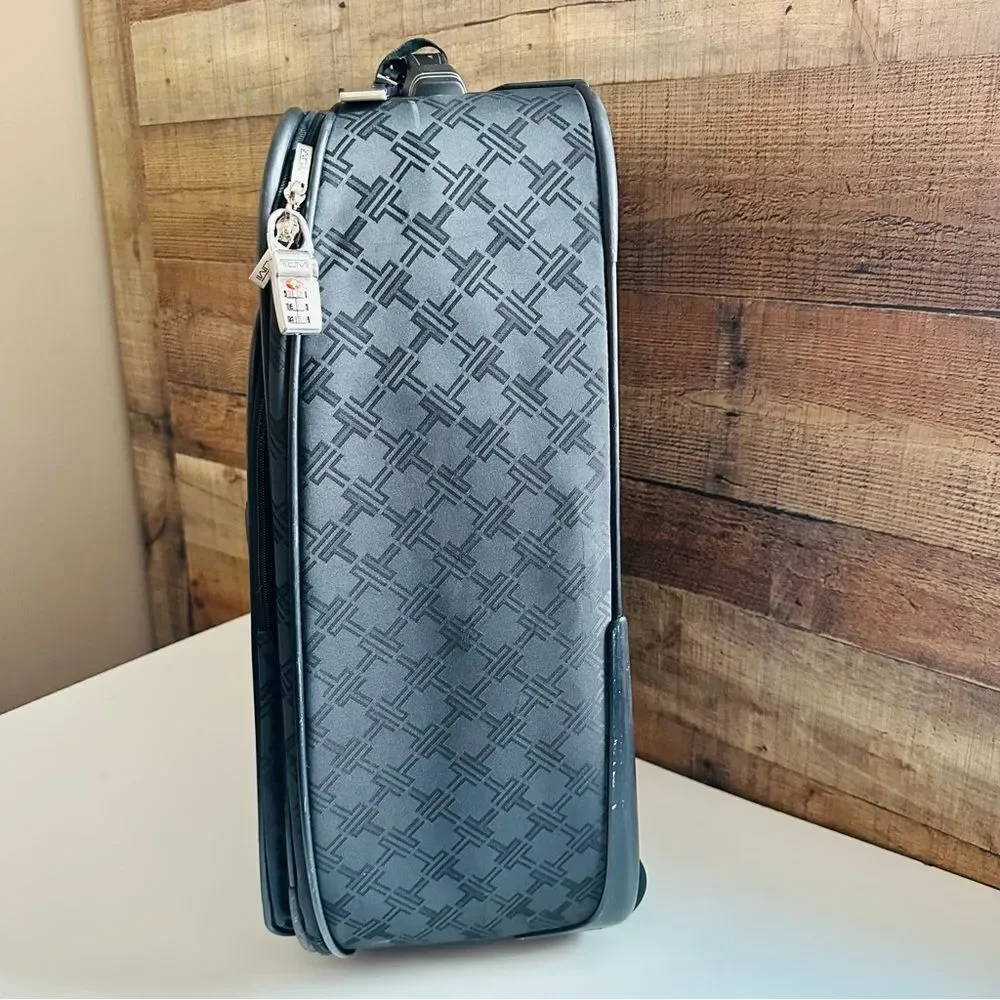 Tumi Monogram Jacquard Suitcase